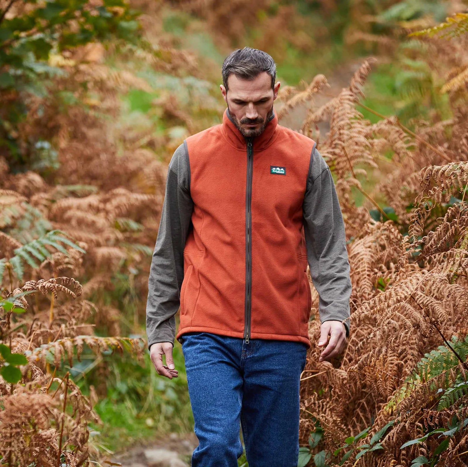 Ridgeline Kodiak Waistcoat - Russet