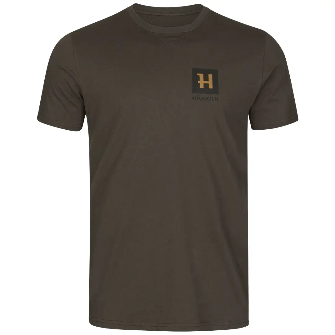 Harkila Gorm S/S T-Shirt - Shadow Brown