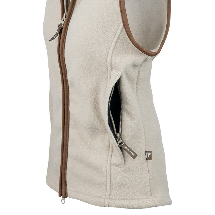 Jack Pyke Ladies Countryman Gilet - Mushroom