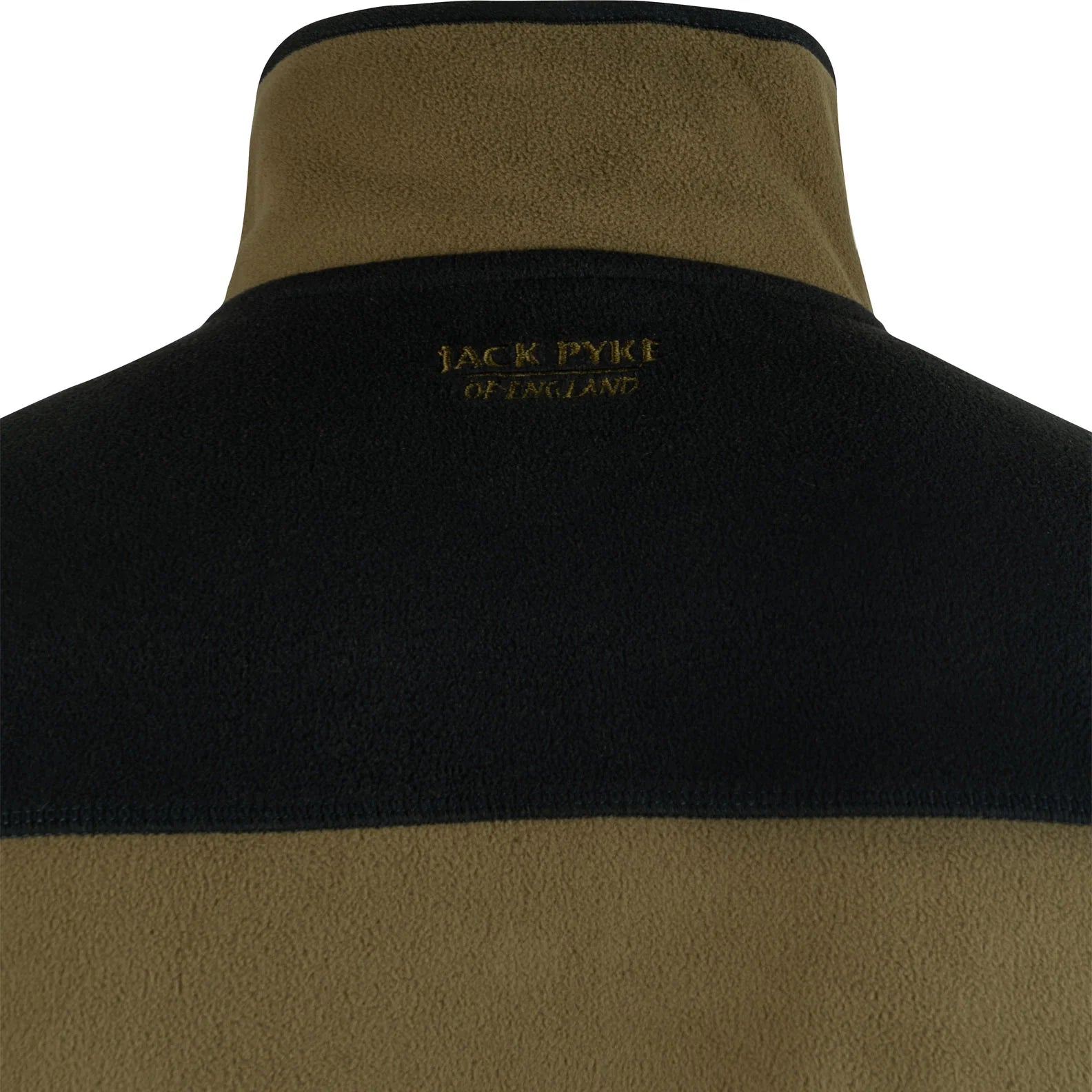 Jack Pyke Snap Neck Fleece Top - Dark Mustard