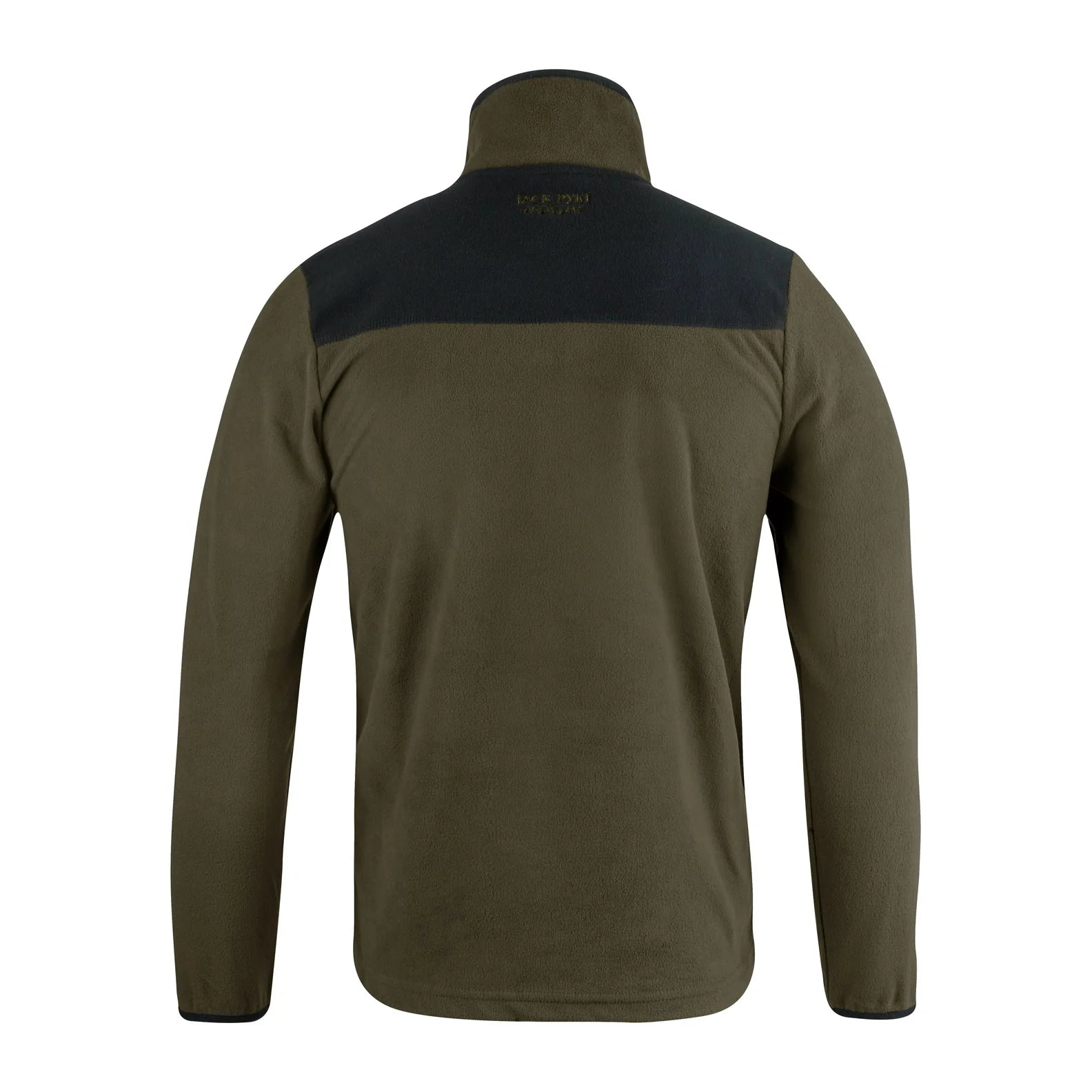 Jack Pyke Snap Neck Fleece Top - Dark Olive