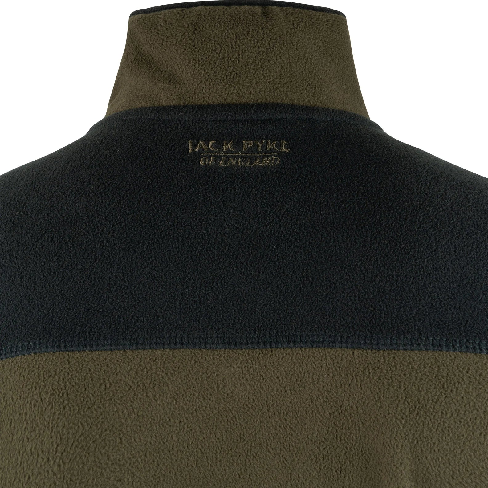 Jack Pyke Snap Neck Fleece Top - Dark Olive