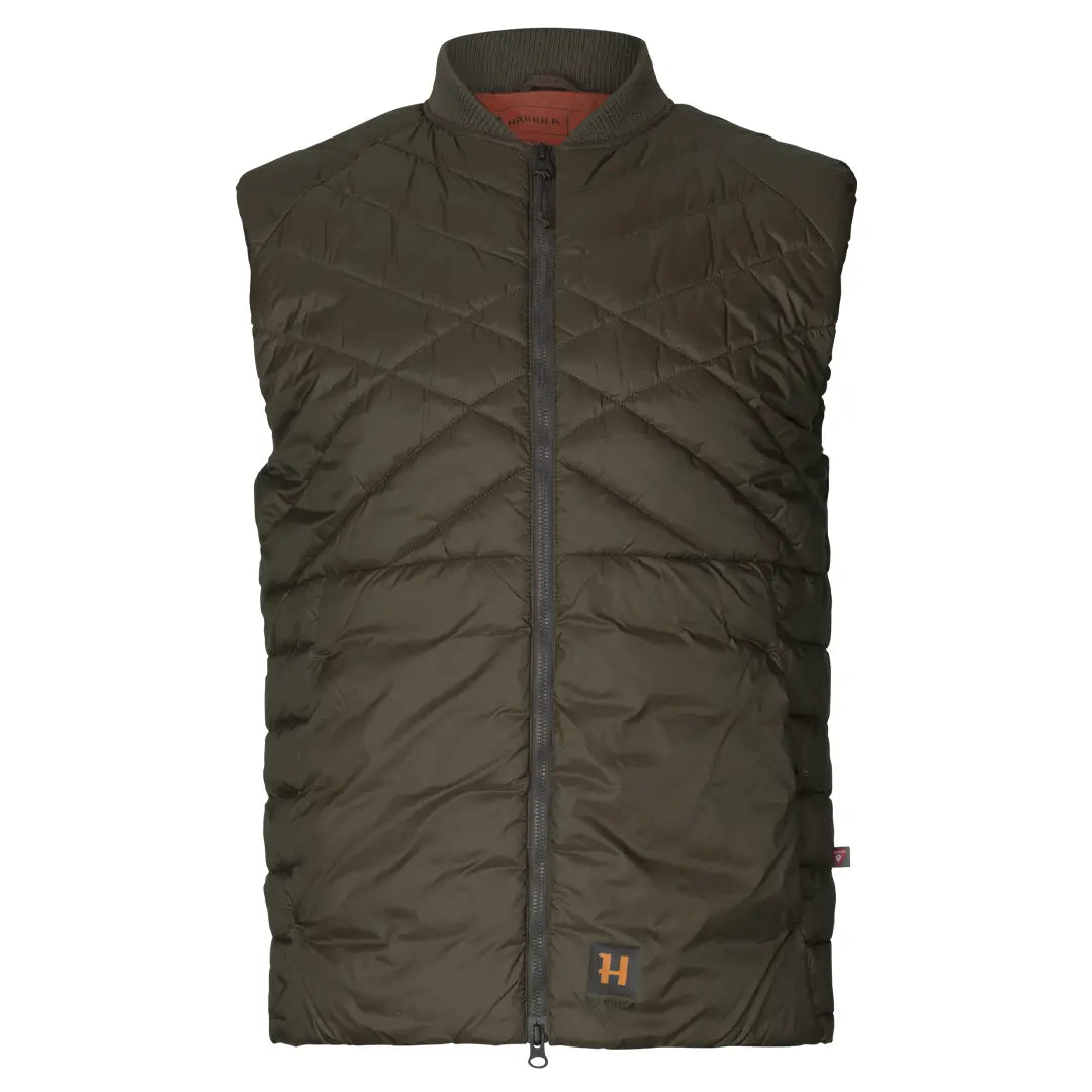 Harkila Logmar Insulated Packable Hooded Waistcoat - Willow Green