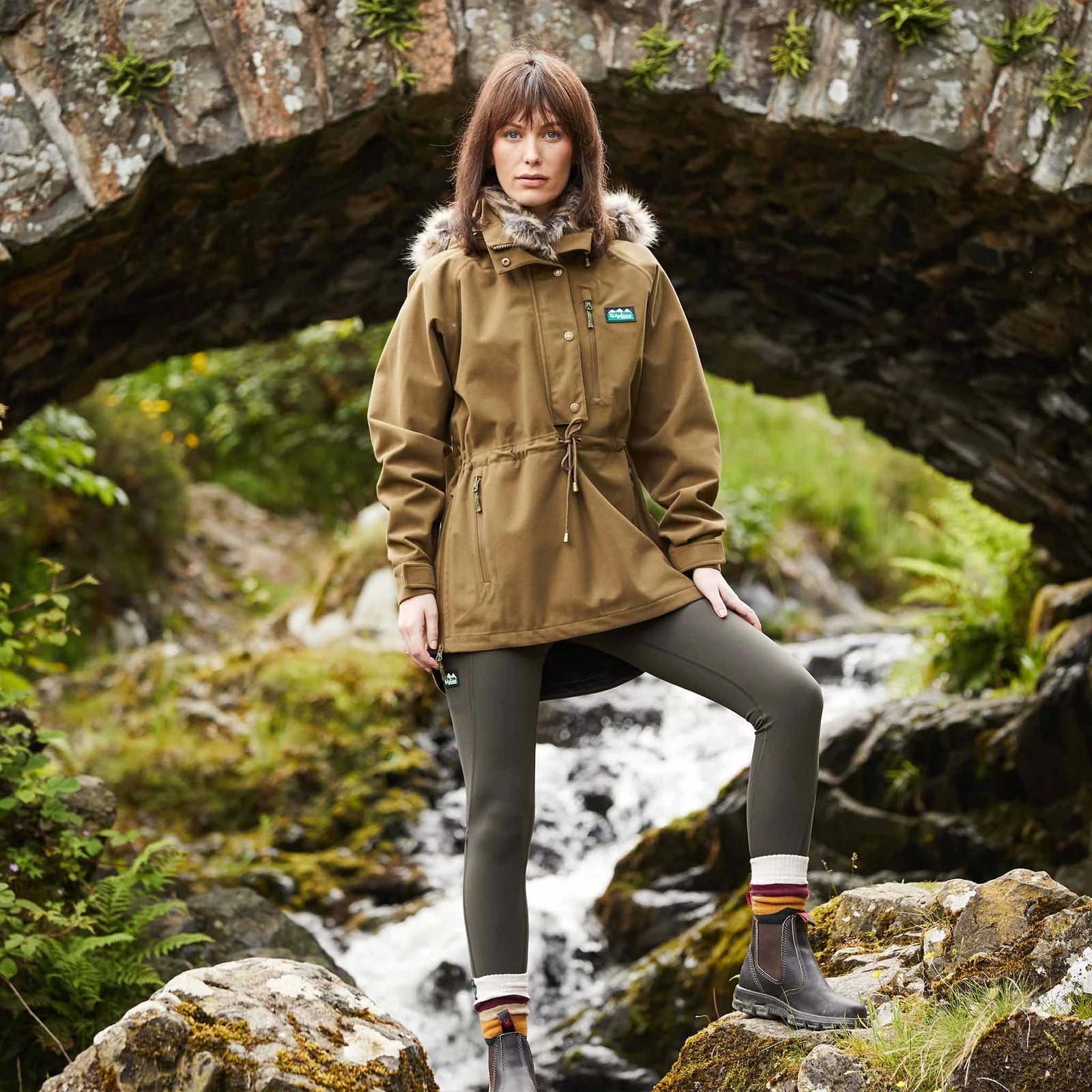 Ridgeline Ladies Nordic Smock - Teak (NEW Model)