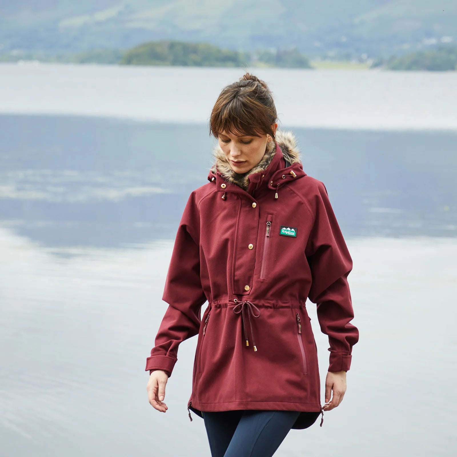 Ridgeline Ladies Nordic Smock - Winter Berry (NEW Model)