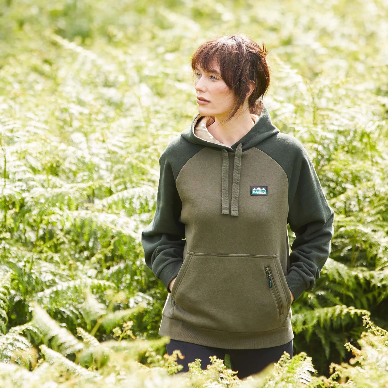 Ridgeline Ladies North Island Hoodie - Ivy Green Mix