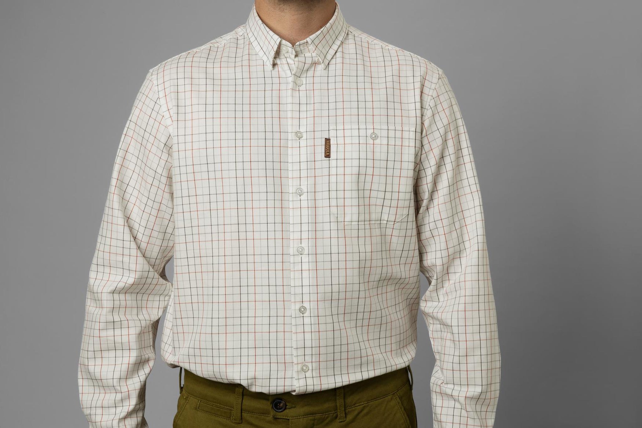 Harkila Allerston Shirt - Bloodstone Red/White Check