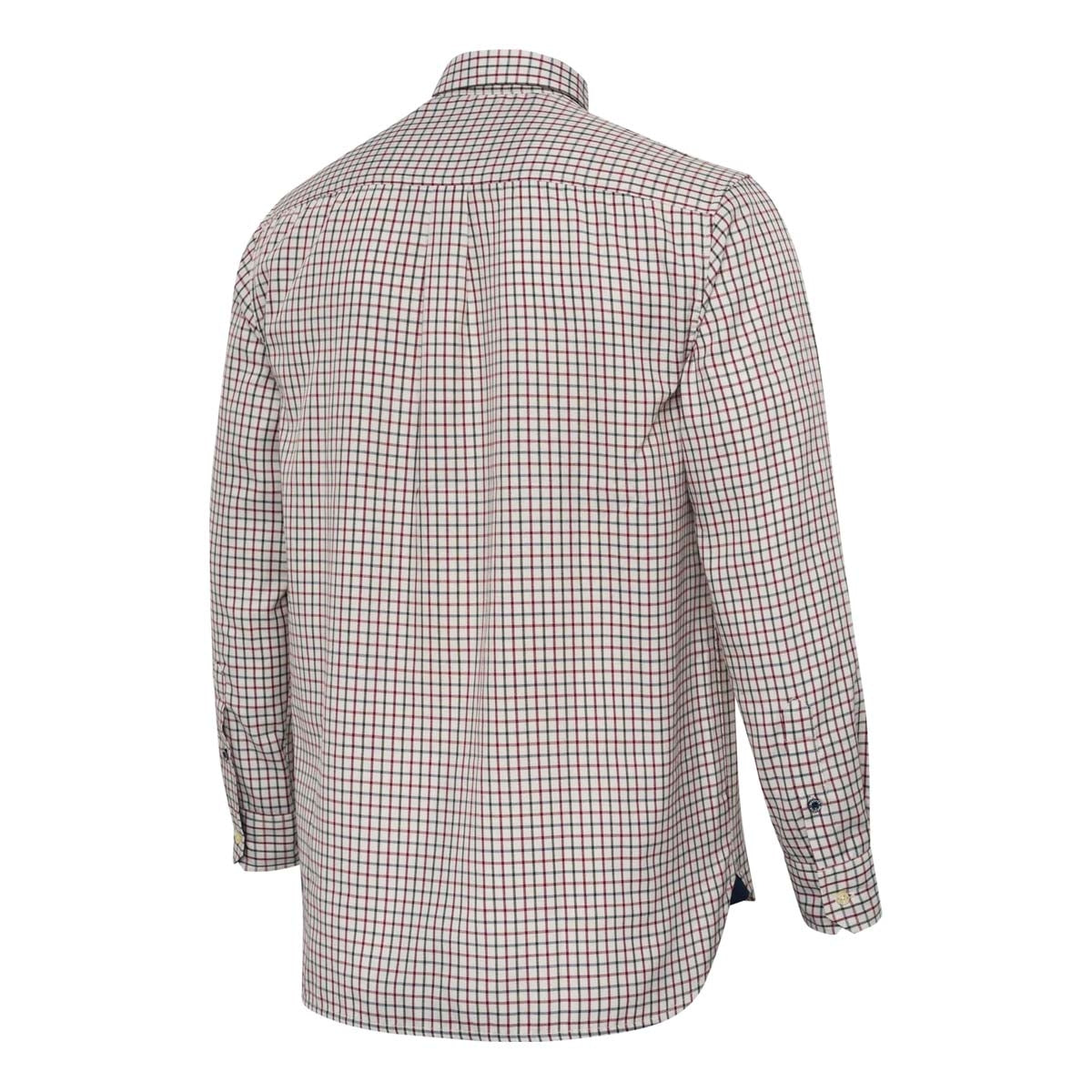 Beretta Ellis Shirt - Ivory & Green Check