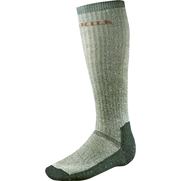 Harkila Expedition Long Socks - Grey/Green