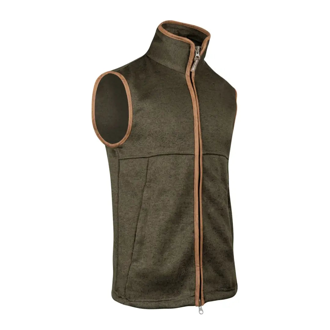 Jack Pyke Melange Fleece Gilet - Dark Olive