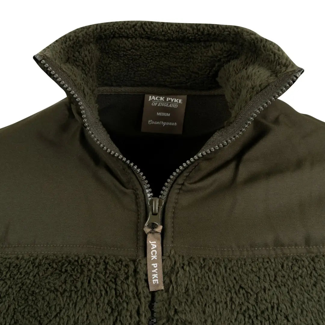 Jack Pyke Sherpa Fleece Jacket Gen 2 - Dark Olive