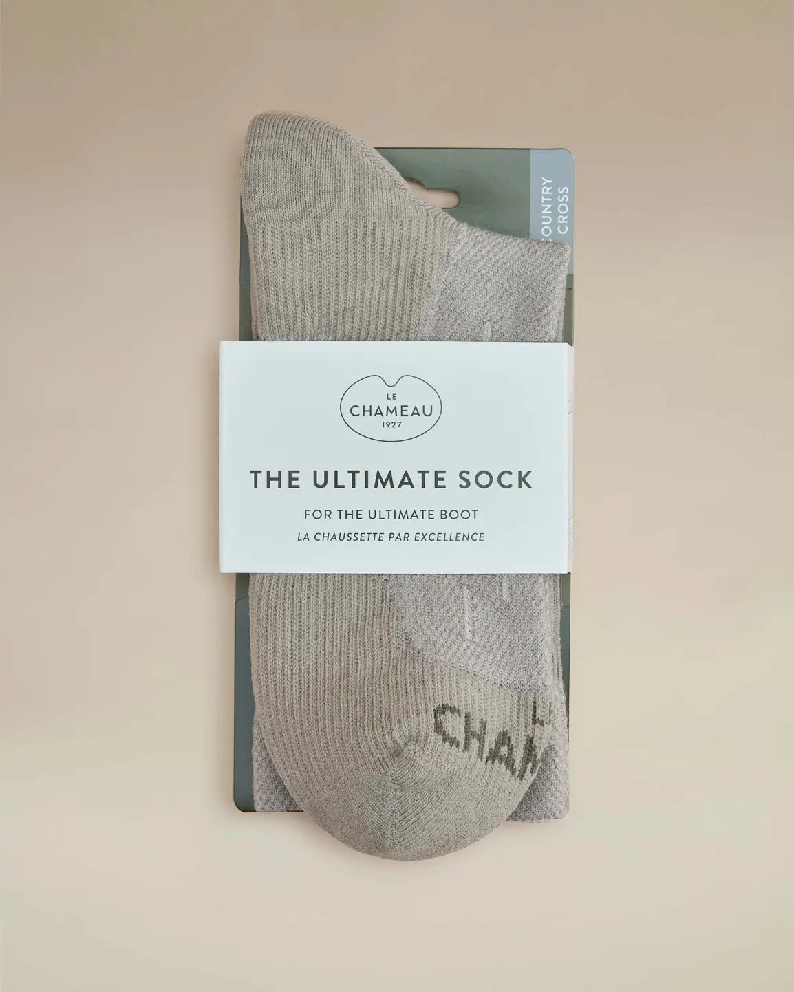 Le Chameau Country Cross Socks - Oatmeal