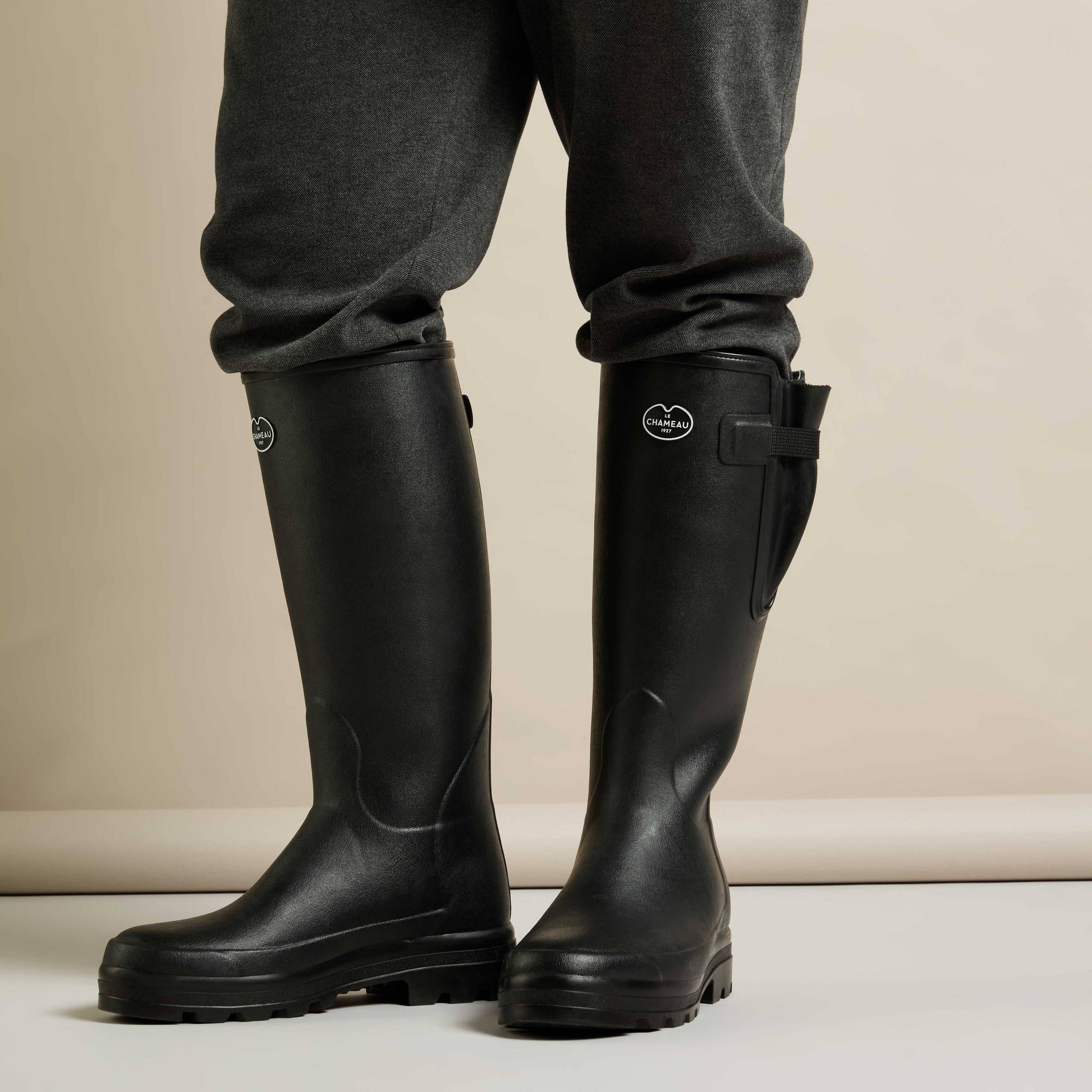 Le Chameau Men's Vierzonord Wellingtons - Noir