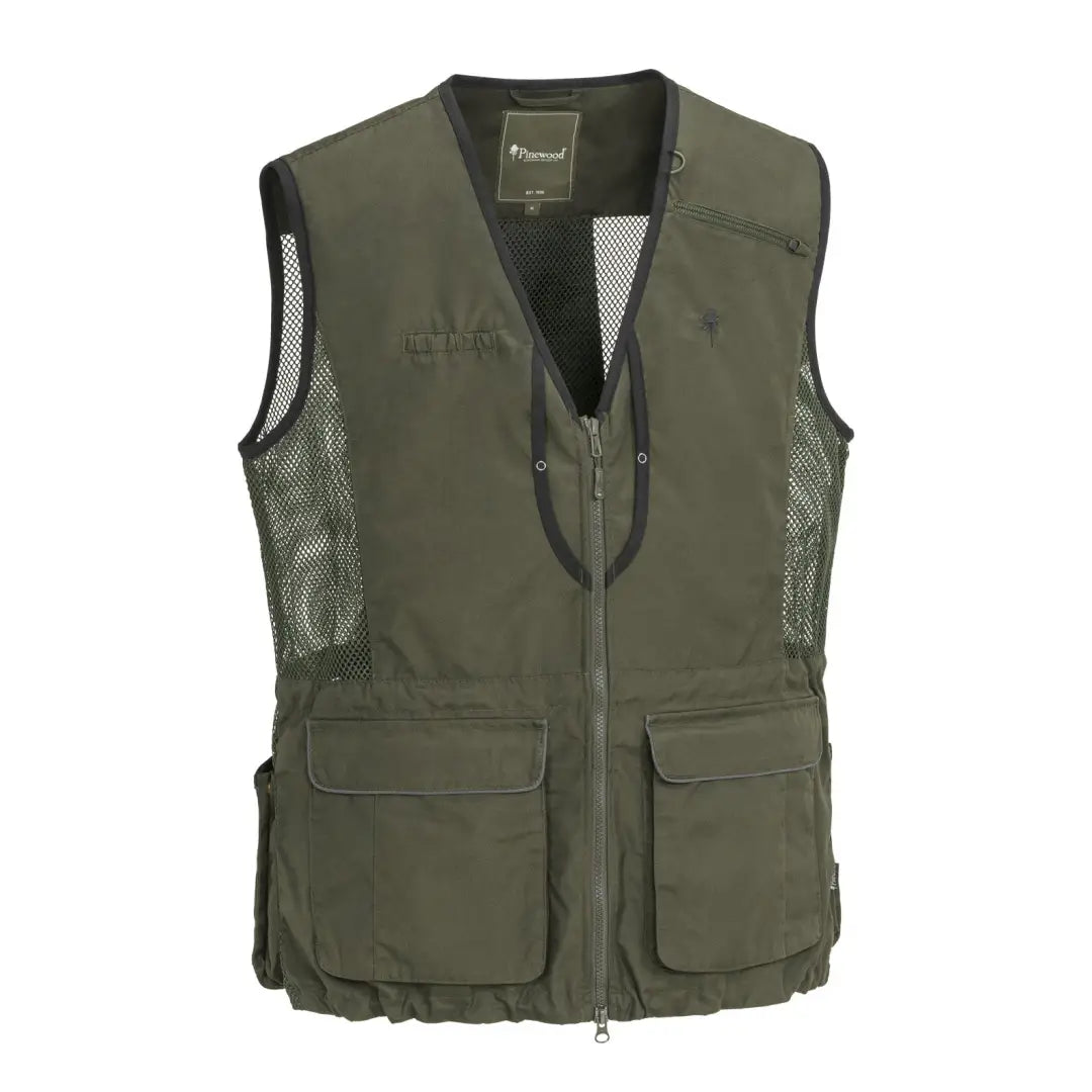 Pinewood Men's Dog Sports 2.0 Vest - Moss Green