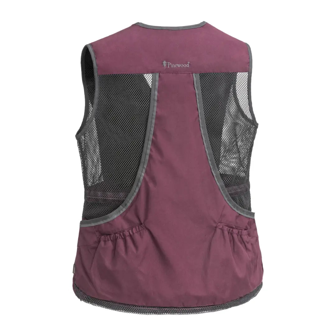 Pinewood Women's Dog Sports 2.0 Vest - Plum/Anthracite