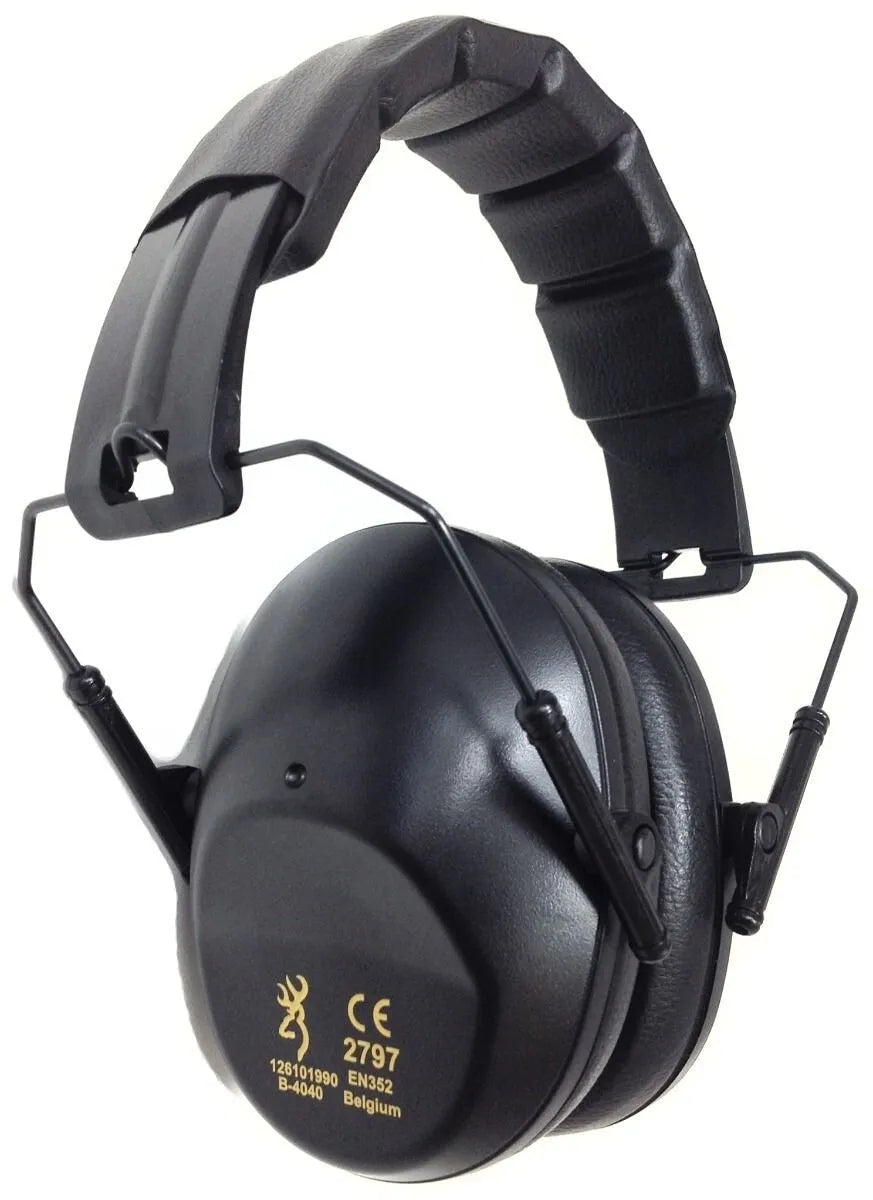 Browning Compact Ear Defenders - Black