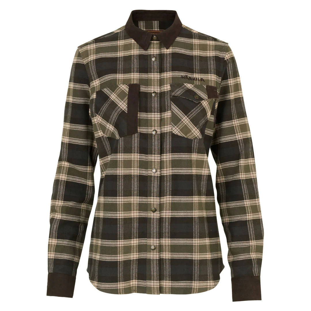 Harkila Ladies Aivak Shirt - Olive Green