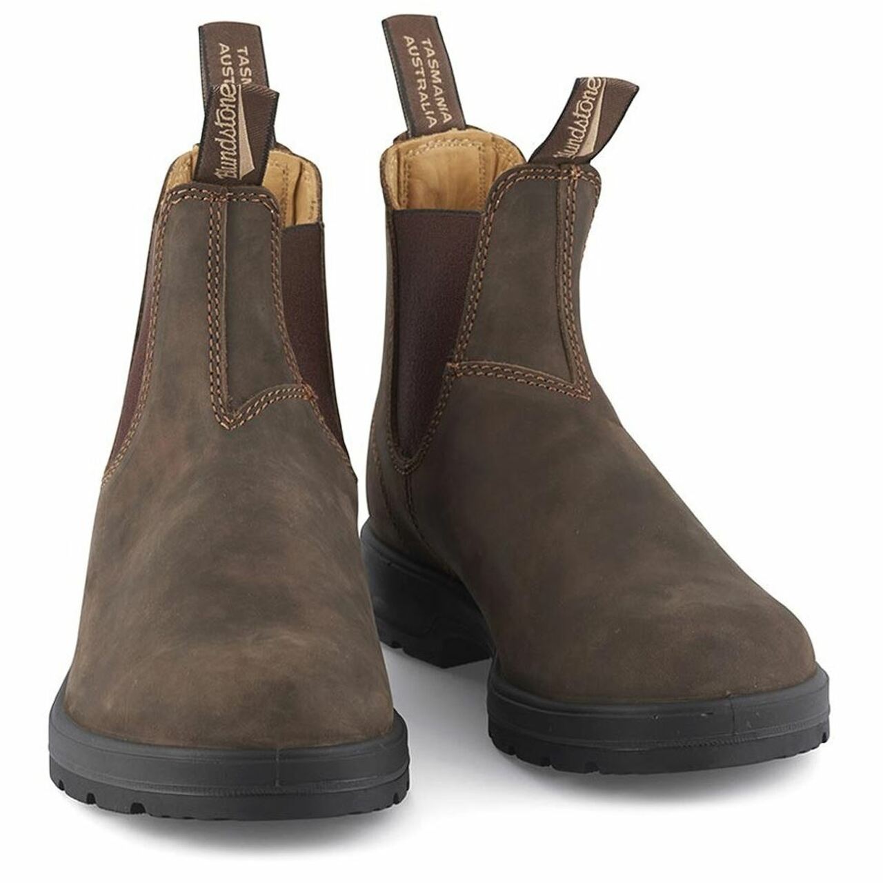 Blundstone 585 Classic Chelsea Boots - Rustic Brown