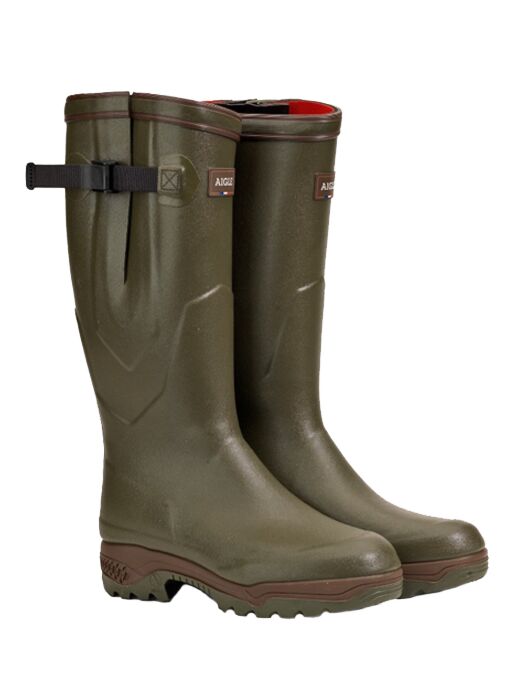Aigle Parcours 2 ISO Wellington Boots - Khaki
