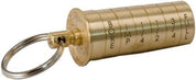 Bisley Brass Choke Identifier Keyring